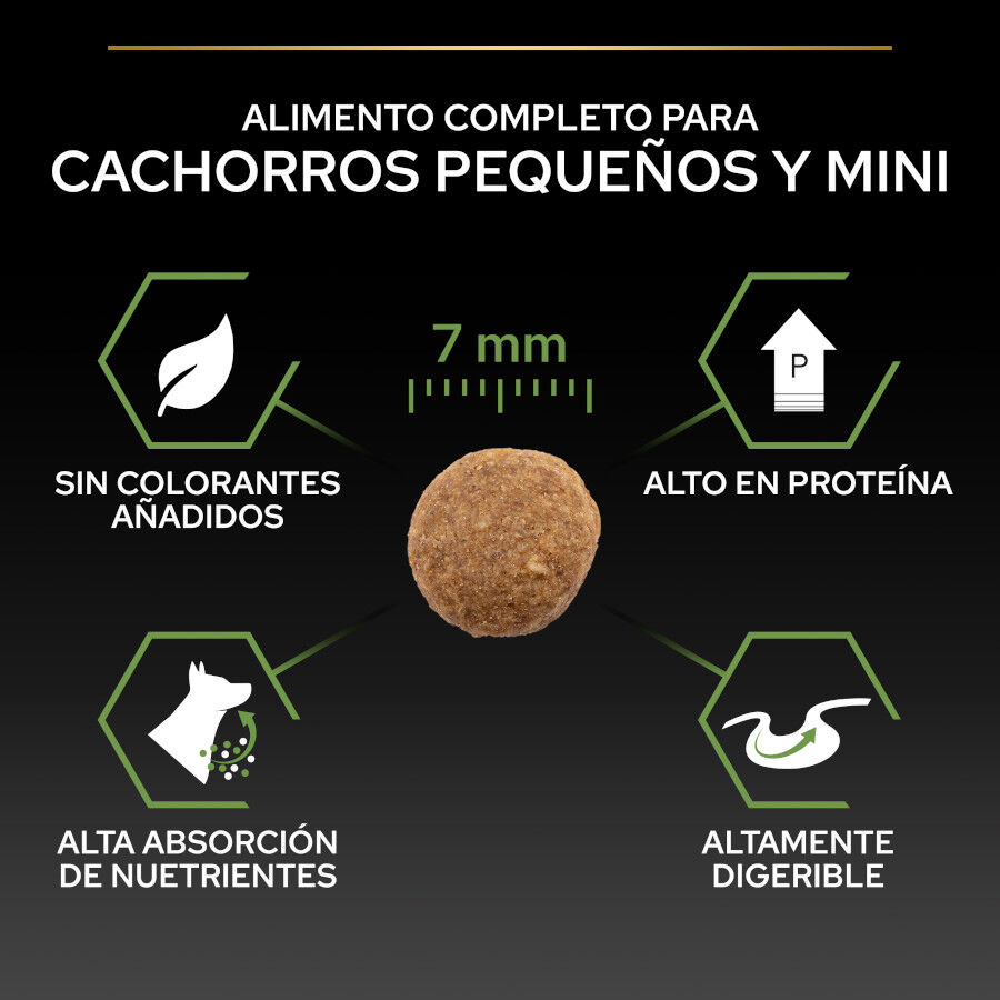 Pro Plan Puppy Small y Mini Pollo pienso para cachorros thumbnail