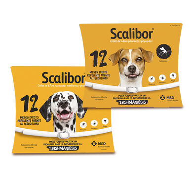 Scalibor Collar Antiparasitario para perros 48 cm + 65 cm