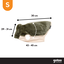 Gotoo Jersey Polar Verde para perros, , large indicador imagen numero 4