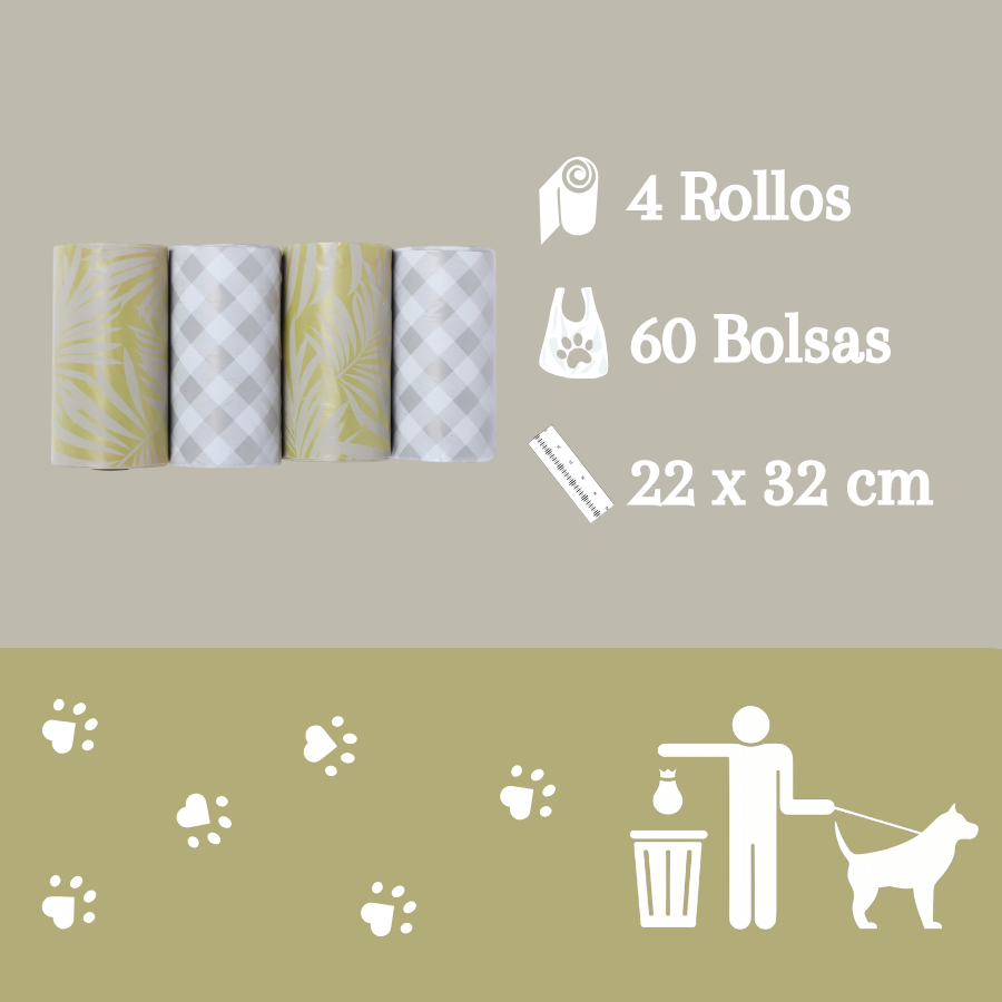 Nice Care Premium Bolsitas Mint Rollos para perros, , large Imagen numero 3
