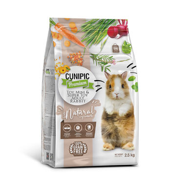 Cunipic Super Toy, Mini & Toy Adult Pienso Premium para conejos
