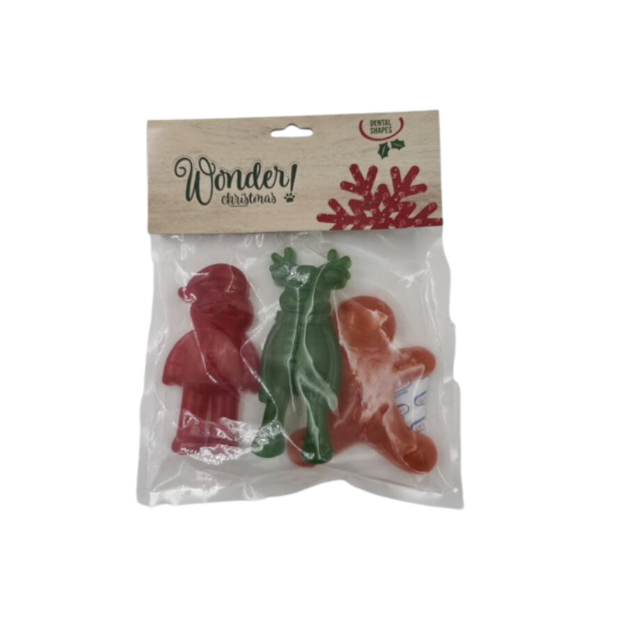 3 uds. Wonder Christmas Snacks Dentales Shapes para perros, , large Imagen numero 2