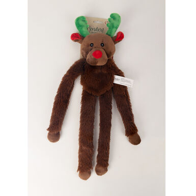 Wonder Christmas Long Leg Venado de peluche para perros