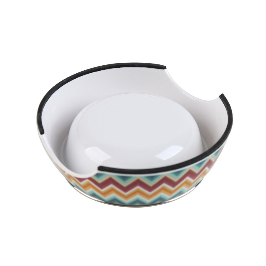 Leeby comedero acero inoxidable de colores para perros thumbnail