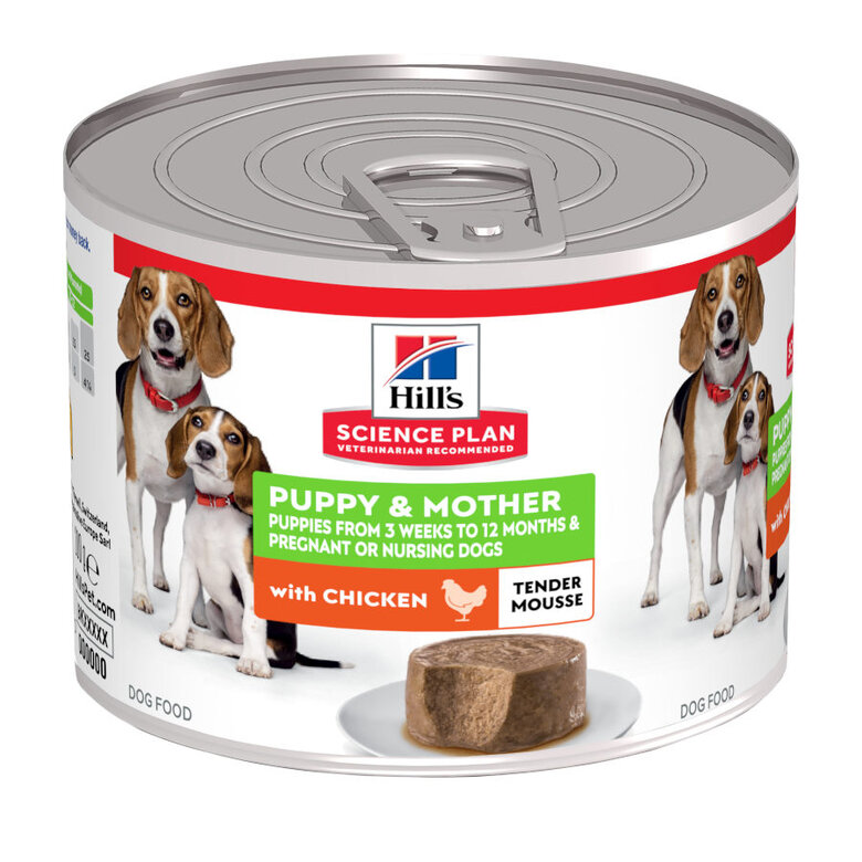 200 g Hill's Science Plan Puppy&Mother Mousse de Pollo lata para perros,  Imagen numero 2 200 g Hill's Science Plan Puppy&Mother Mousse de Pollo lata para perros, , large Imagen numero 2