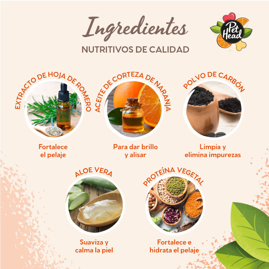 Pet Head champ&uacute; desodorante de naranja para perros, , large Imagen numero 4