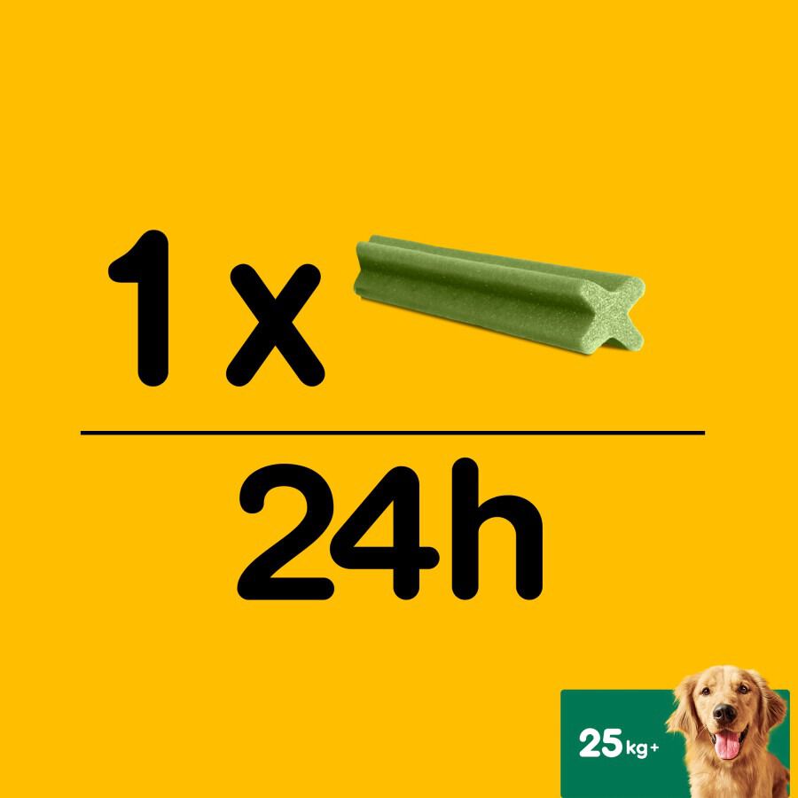 Pedigree Dentastix Fresh Snacks Dentales para Perros Grandes thumbnail