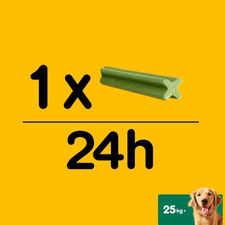 7 barritas Pedigree Dentastix Fresh Snacks Dentales para Perros Grandes,  Imagen numero 5 7 barritas Pedigree Dentastix Fresh Snacks Dentales para Perros Grandes, , large Imagen numero 5
