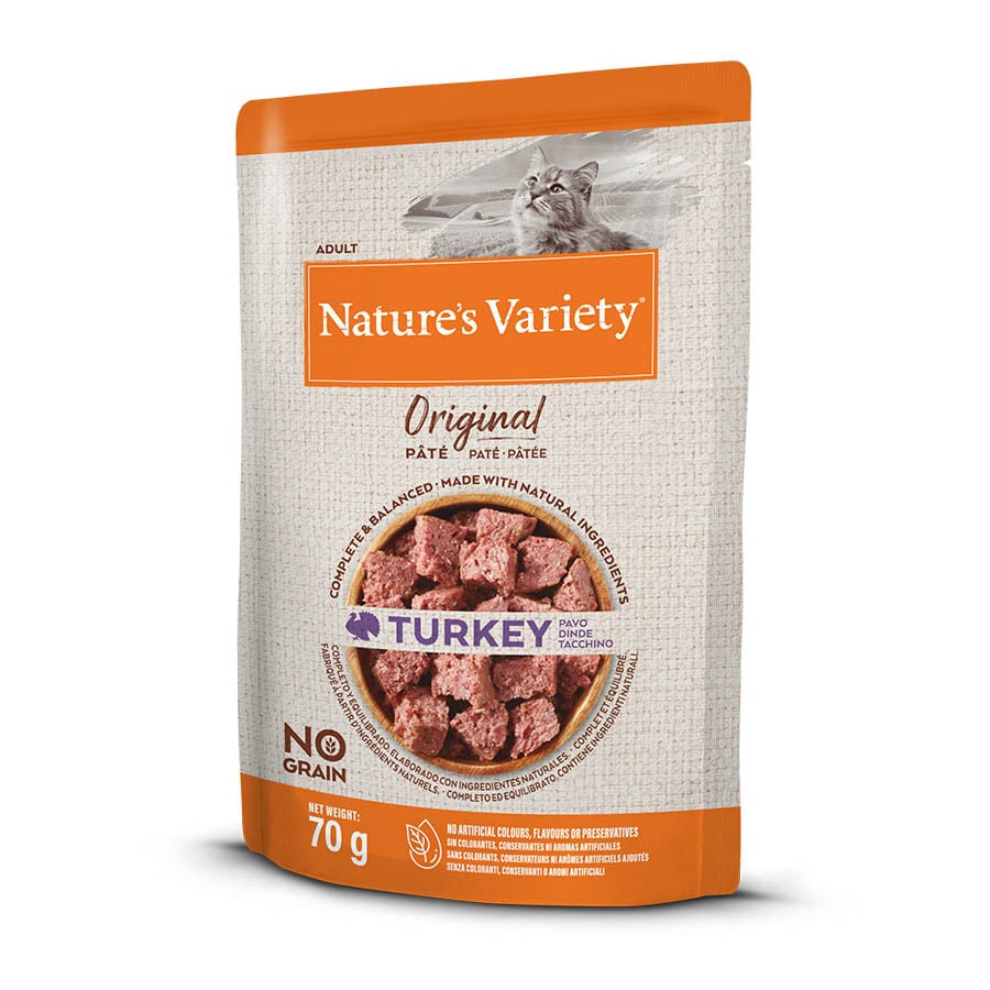 Nature&#039;s Variety Original Adult pavo sobre para gatos