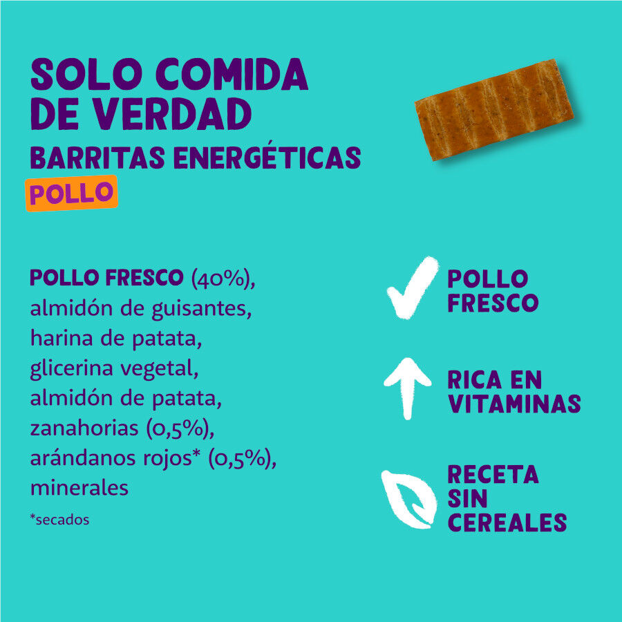 1 barrita Edgard & Cooper Barritas de Pollo snack para perros, , large Imagen numero 4