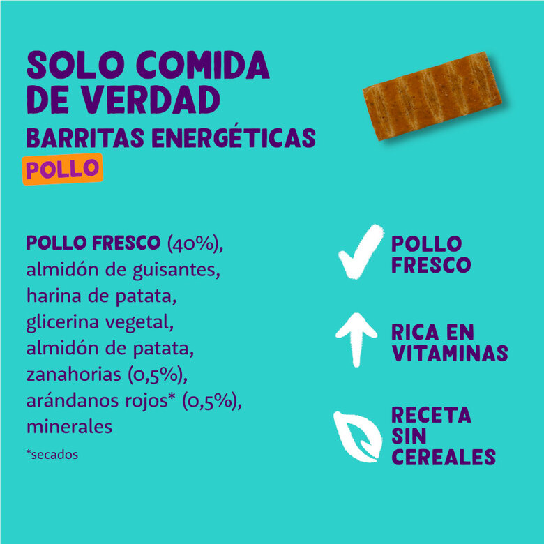 1 barrita Edgard & Cooper Barritas de Pollo snack para perros,  Imagen numero 4 1 barrita Edgard & Cooper Barritas de Pollo snack para perros, , large Imagen numero 4