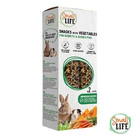 Small Life Barritas Snack con Vegetales para conejos y cobayas