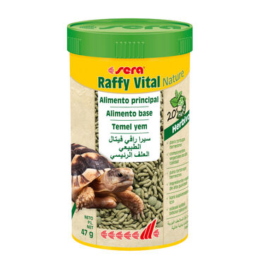 Sera Raffy Vital Comida para reptiles herbívoros