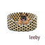 Leeby Sof&aacute; Bed Paw Print Beige para perros, , large indicador imagen numero 2