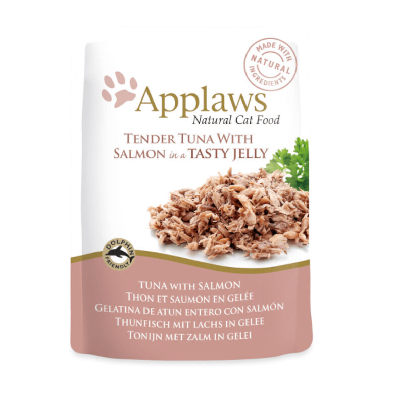 70 g Applaws Atún y Salmón en gelatina sobre para gatos,  Imagen numero 3 70 g Applaws Atún y Salmón en gelatina sobre para gatos, , large Imagen numero 3