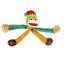 Wonder Christmas Mono de Circo peluche navideño para perros, , large indicador imagen numero 4