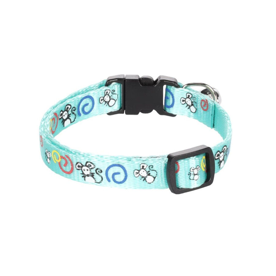 Flamingo Collar Ziggi Turquesa para gatos, , large Imagen numero 2