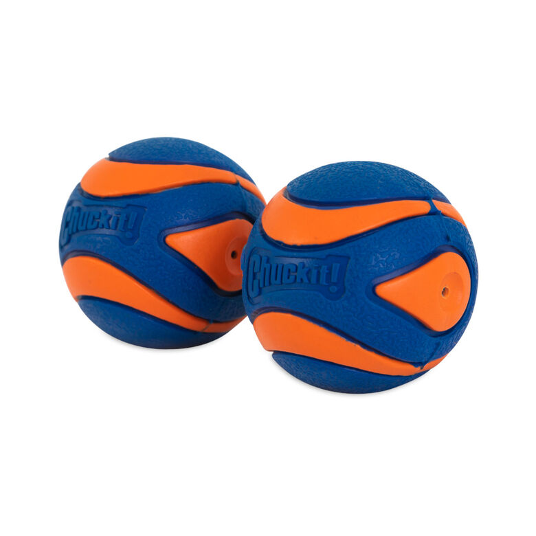 Chuckit! Ultra Squeaker Pelota con Sonido y Rebote para perros – Pack 2 thumbnail