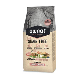 Ownat Just Grain Free Adult Pienso Pollo para gatos