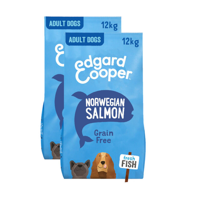 Edgard &amp; Cooper Adult Salmón pienso para perros thumbnail