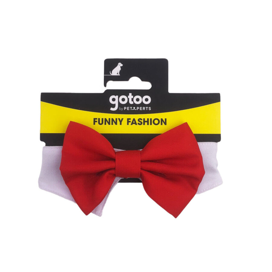 Gotoo Pajarita roja para perros, , large Imagen numero 6