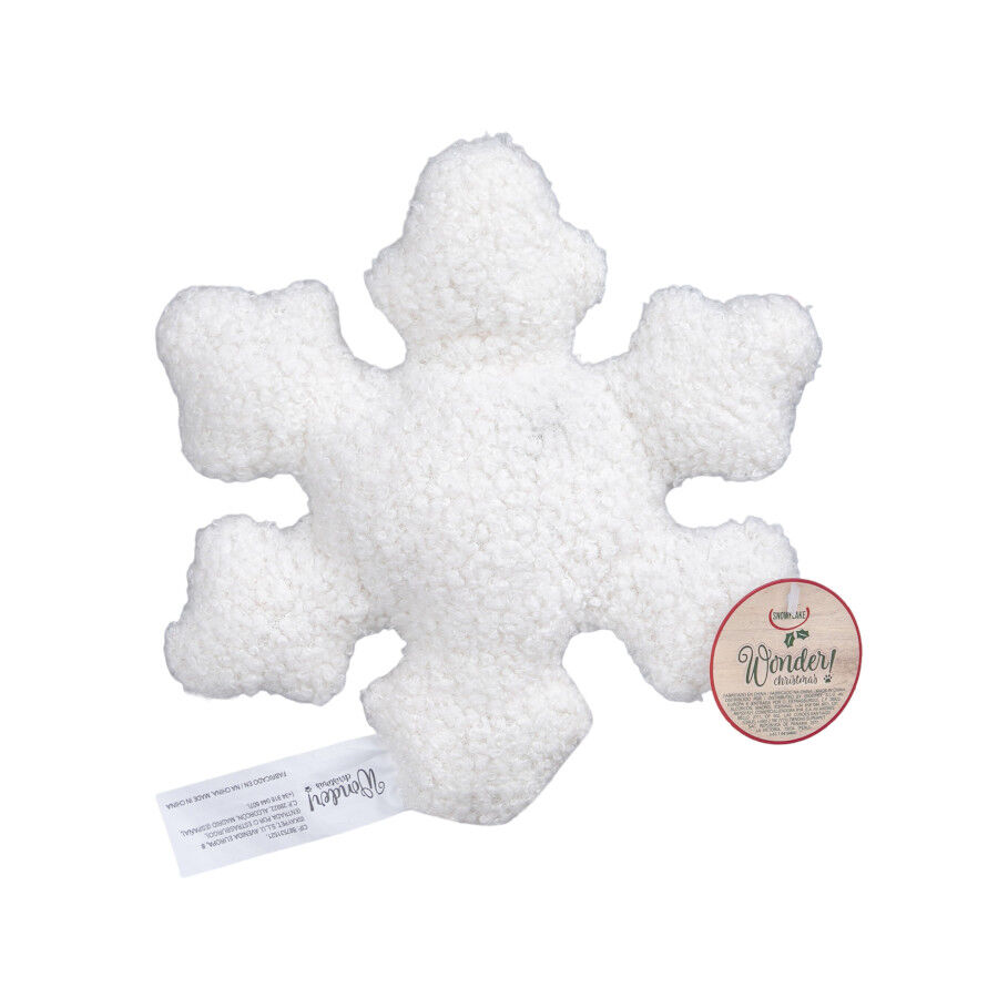 Wonder Christmas Peluche Copo de Nieve Navideño para perros thumbnail