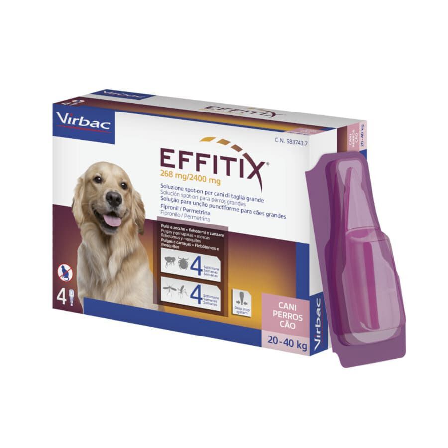 Effitix Antiparasitario en Pipetas para perros thumbnail