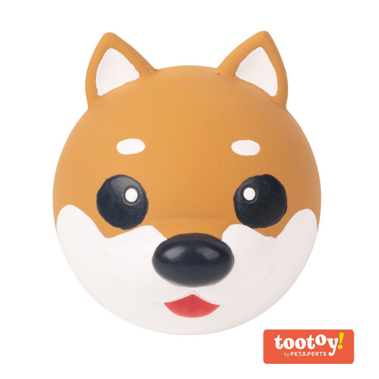 Tootoy! Chew Corgi mordedor de látex con sonido para perros thumbnail
