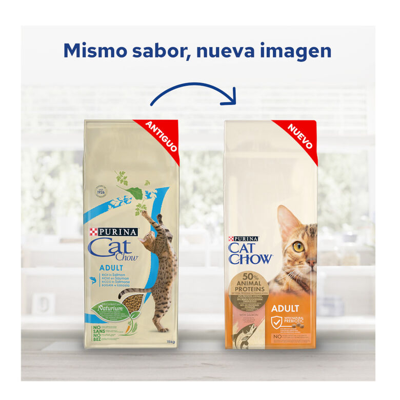 Cat Chow Adult Salmón Pienso para gatos thumbnail