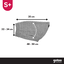 Gotoo Jersey de Punto Gris para perros, , large indicador imagen numero 4