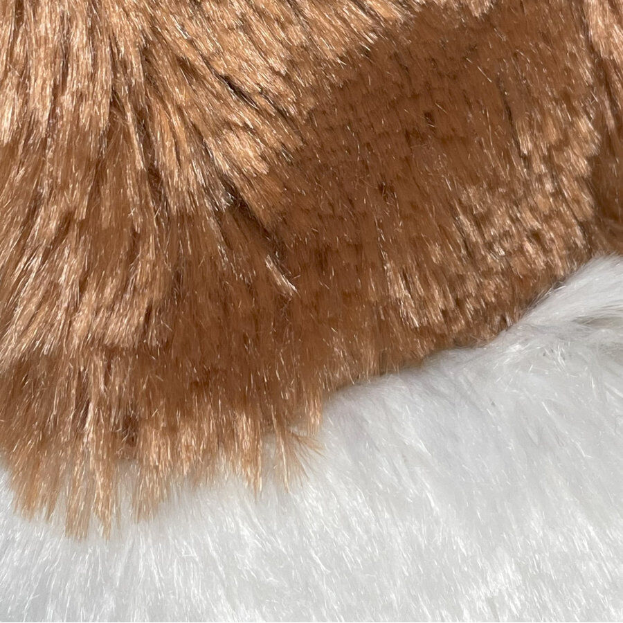 Tootoy! Comfort Skinny Fox peluche con sonido crujiente para perros thumbnail