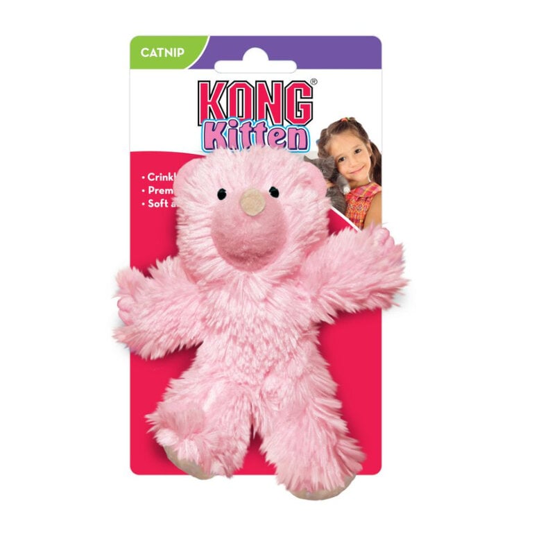 Kong Oso Rosa de Peluche para gatitos,  Imagen numero 1 Kong Oso Rosa de Peluche para gatitos, , large Imagen numero 1