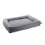 Flamingo Carlota Rect&aacute;ngulo Gris con Cremallera Cama para perros, , large indicador imagen numero 2