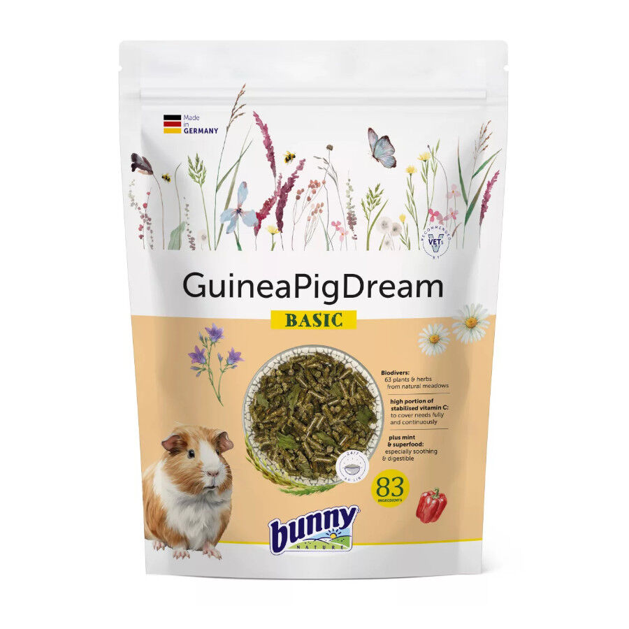 Bunny Nature GuineaPigDream Basic Pienso para cobayas, , large Imagen numero 1