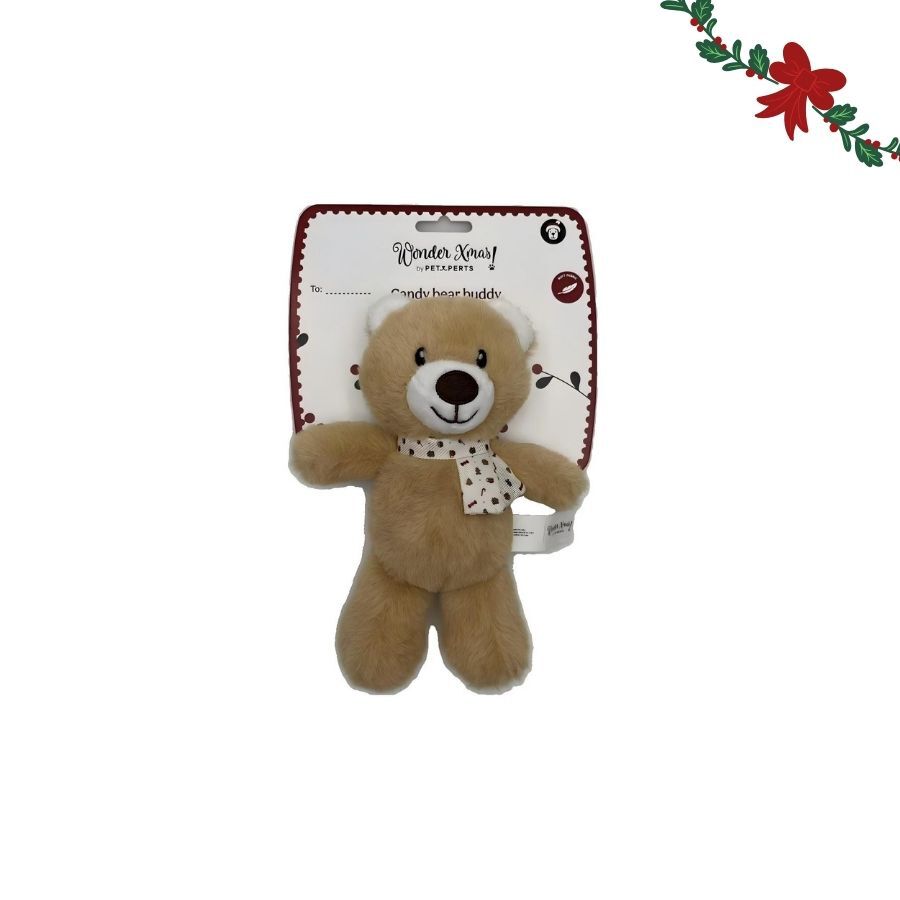 Wonder Christmas Oso Caramelo Peluche para perros, , large Imagen numero 6