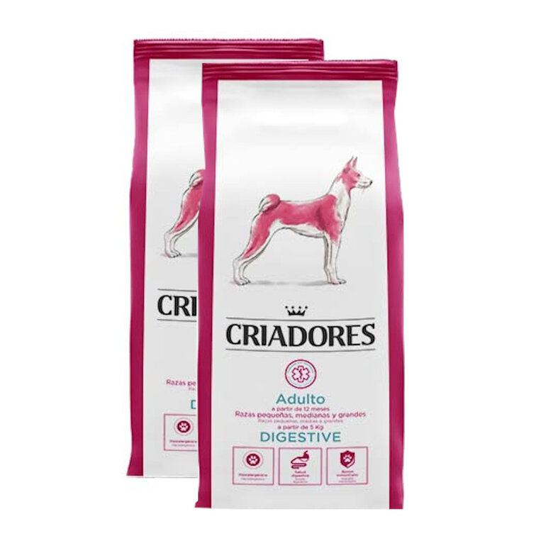 Criadores Adulto Digestive pienso para perros, , large image number null