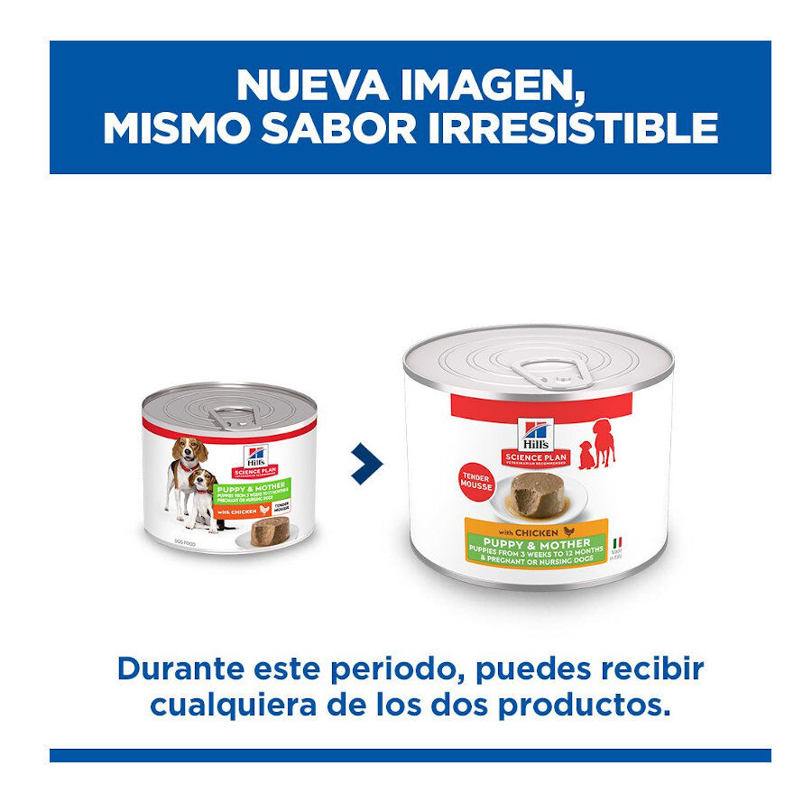 200 g Hill's Science Plan Puppy&Mother Mousse de Pollo lata para perros, , large Imagen numero 2