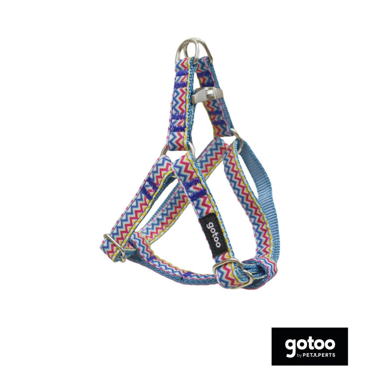 Gotoo Arnés rayas zig- zag para perros,  Imagen numero 2 Gotoo Arnés rayas zig- zag para perros, , large Imagen numero 2
