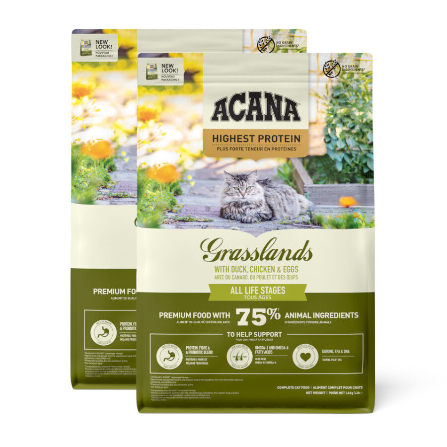 Acana HP Grasslands pienso para gatos y gatitos thumbnail