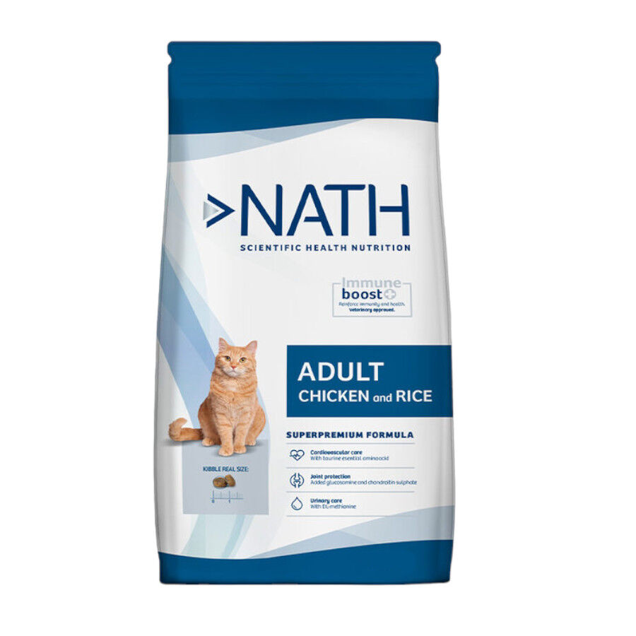 Nath Adult Pollo y Arroz pienso para gatos thumbnail