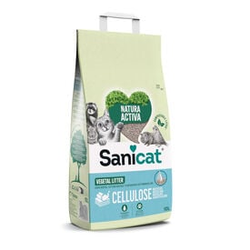 Sanicat Recycled Cellulose Lecho Natural para gatos