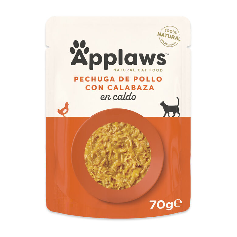 Applaws Pollo y Calabaza sobre para gatos thumbnail