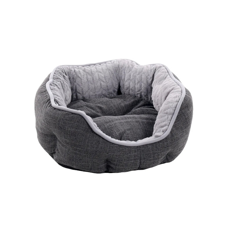 Flamingo Zupo Octógono Gris Oscuro cama para perros y gatos, , large image number null