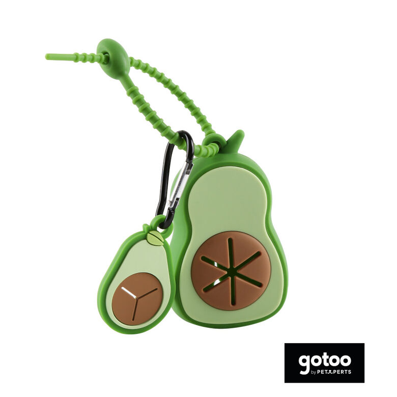Gotoo Porta bolsas silicona avocado para perros thumbnail