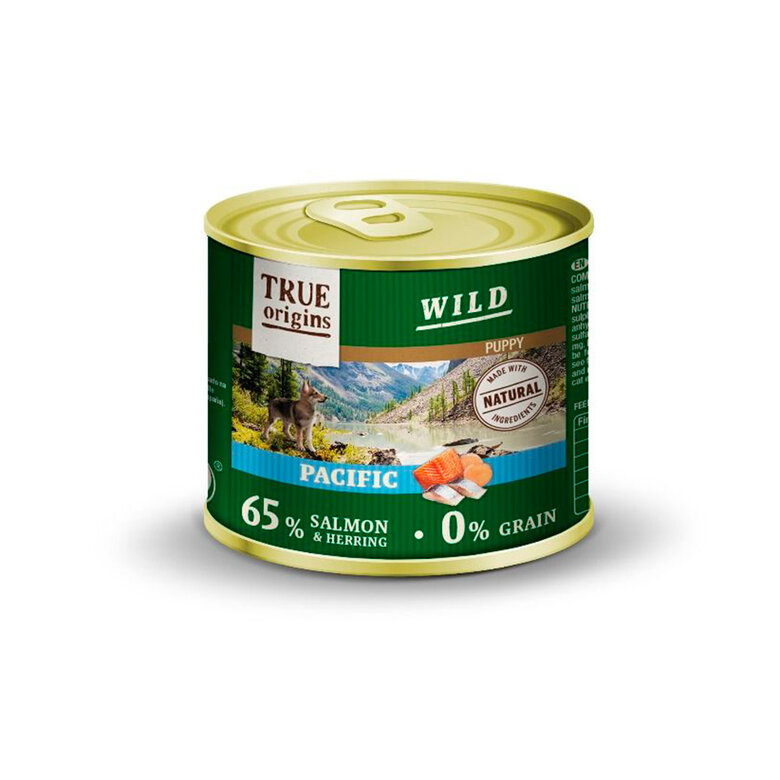 True Origins Wild Puppy Pacific Salmón y Arenque en paté lata, , large image number null