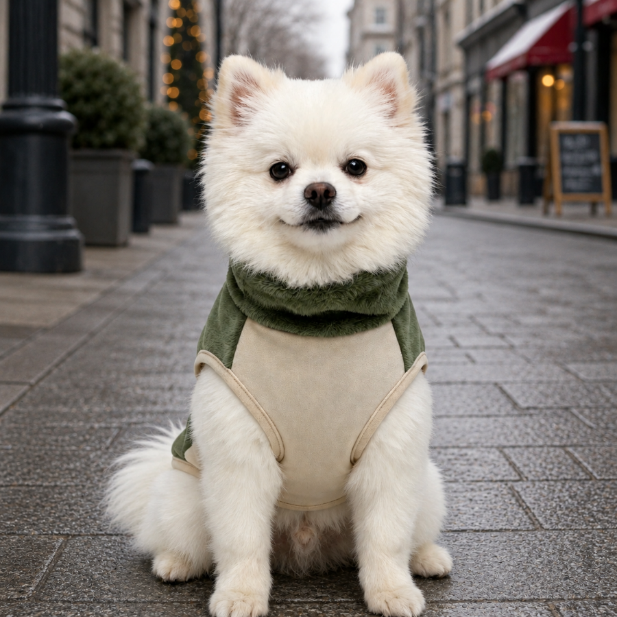 Gotoo Jersey Polar Verde para perros, , large Imagen numero 1