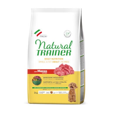 Natural Trainer Adult Mini Ternera pienso para perros