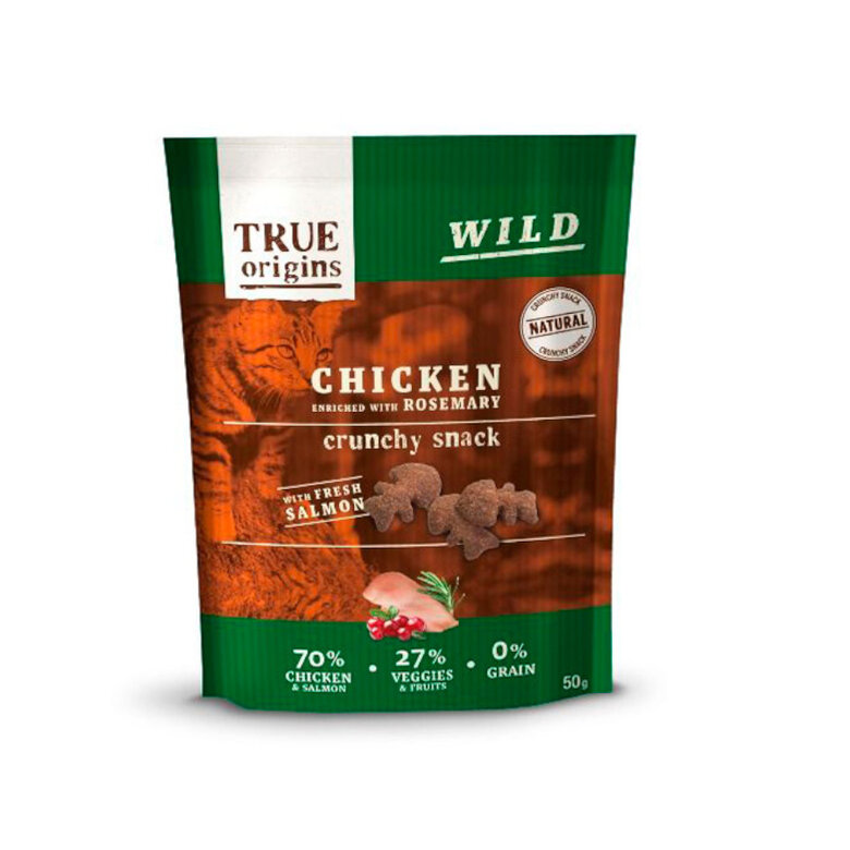 True Origins Wild Galletas Pollo y Romero para gatos, , large image number null