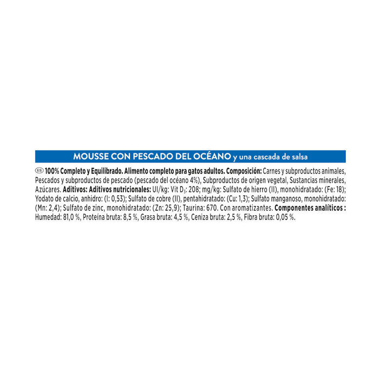 4 tarrinas x 57 g Gourmet Revelations Pescado del Océano tarrinas en mousse para gatos,  Imagen numero 4 4 tarrinas x 57 g Gourmet Revelations Pescado del Océano tarrinas en mousse para gatos, , large Imagen numero 4