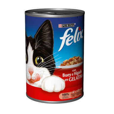 Felix Buey e Hígado en Gelatina lata 